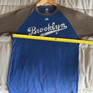Majestic Blue and Grey Brooklyn Tee